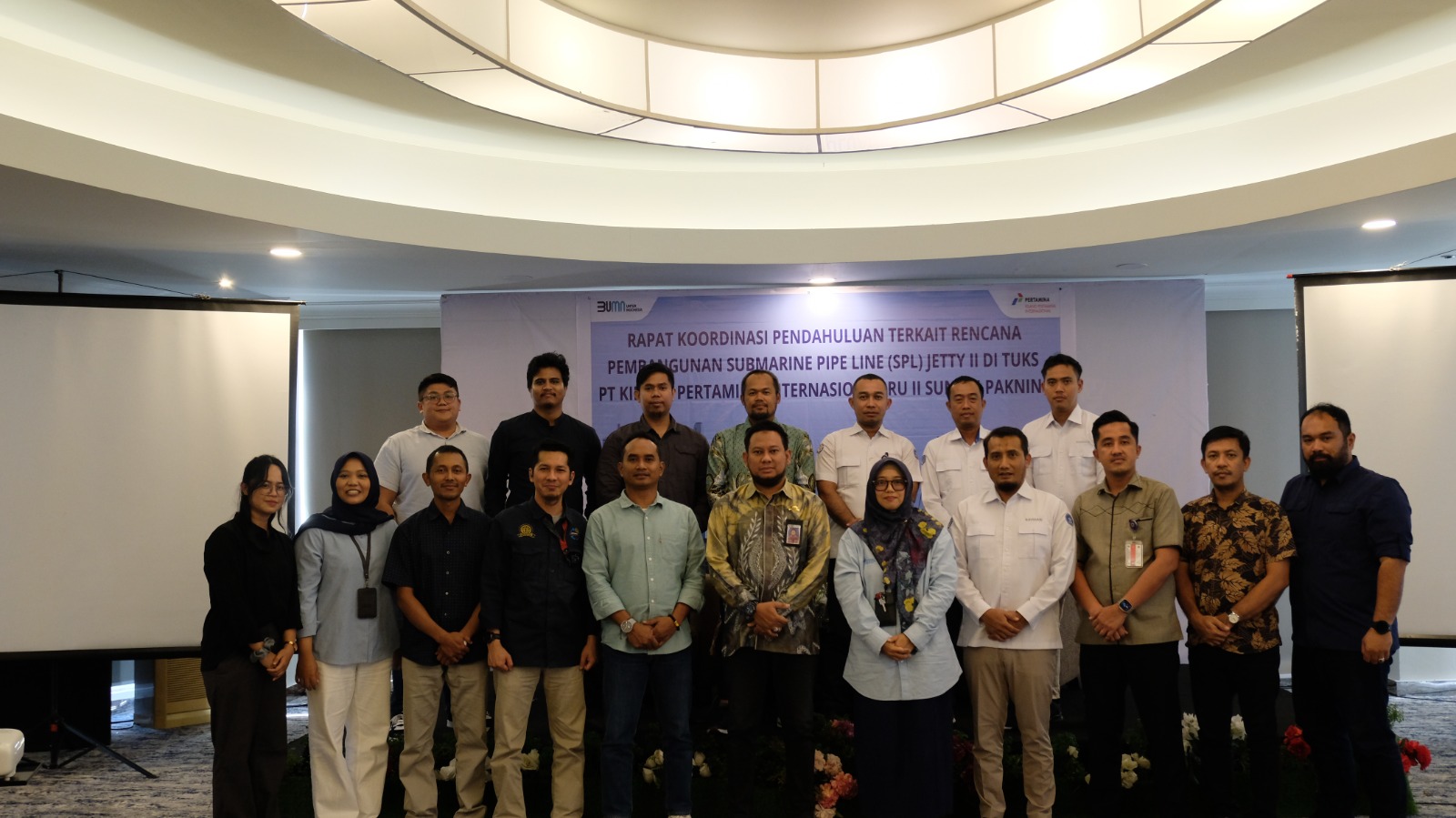 PT KPI Kilang Sungai Pakning Gagas Pembangunan Pipa Bawah Laut