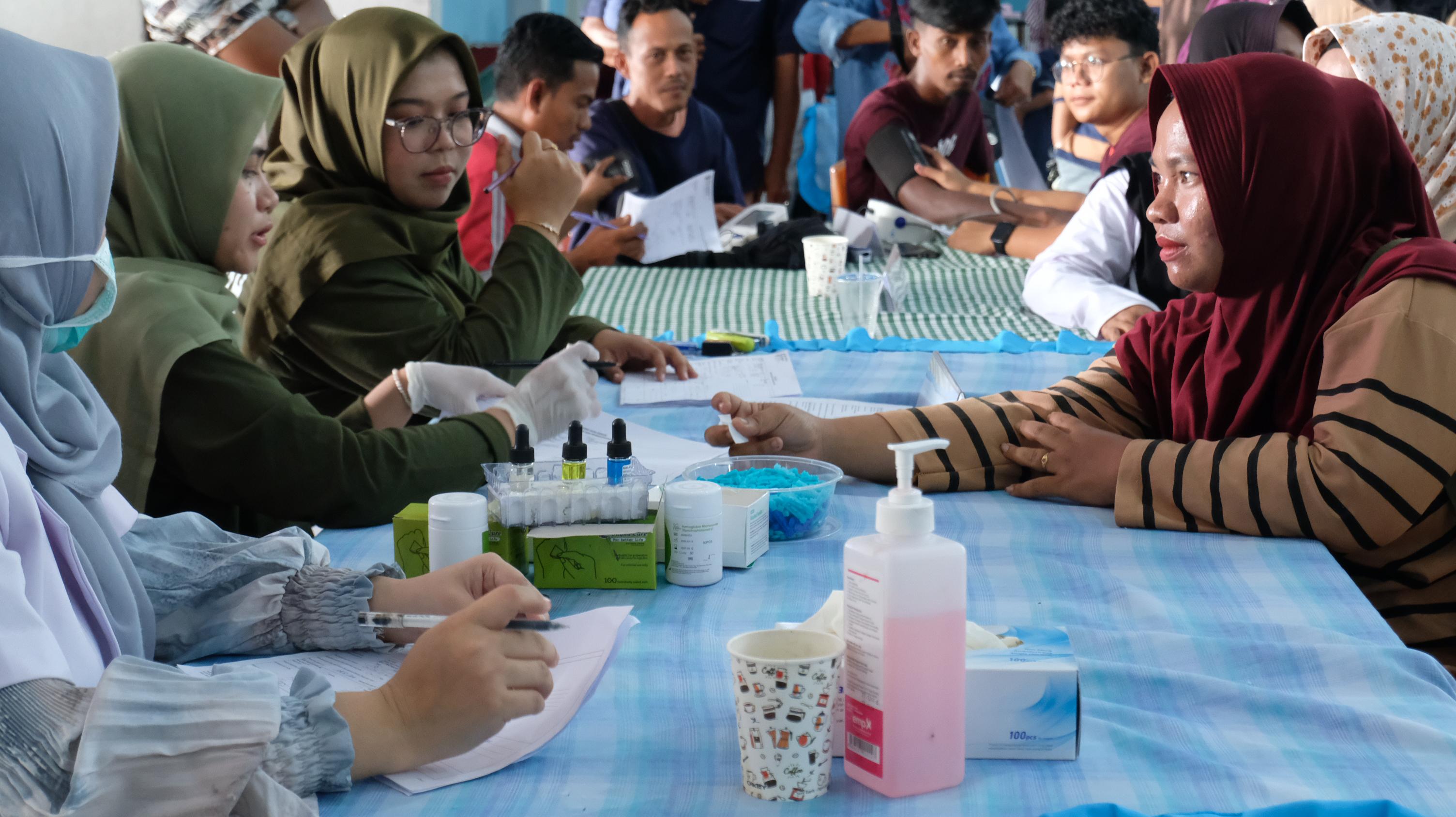 Pertamina RU II Sungai Pakning Gelar Donor Darah dan Pemeriksaan VCT Serentak