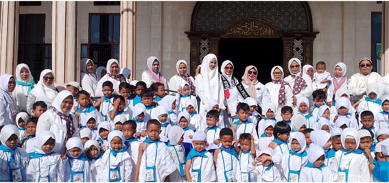 Bunda PAUD Merbau Buka Manasik Haji Cilik, Sarankan Gabung Dua Rayon