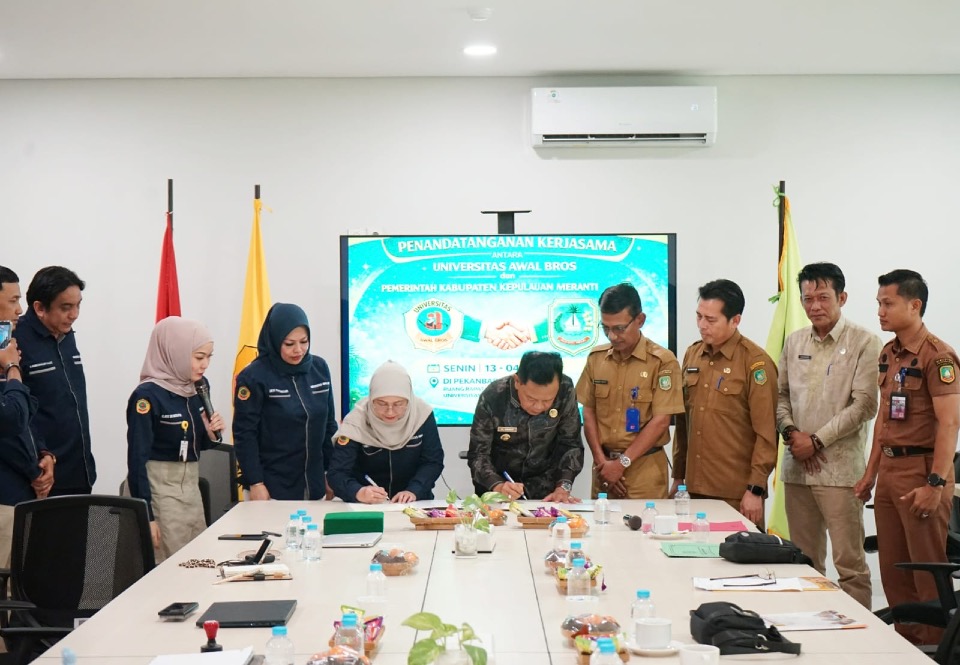 Pemkab Kepulauan Meranti Gandeng Universitas Awal Bros Perkuat SDM dan Layanan Kesehatan di Daerah 3T