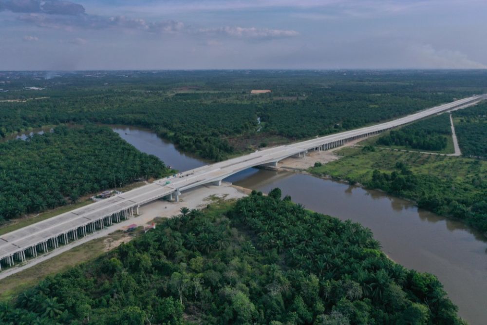 Tol Lingkar Pekanbaru Tunjukkan Kemajuan Pesat, Target Penyelesaian Kian Dekat