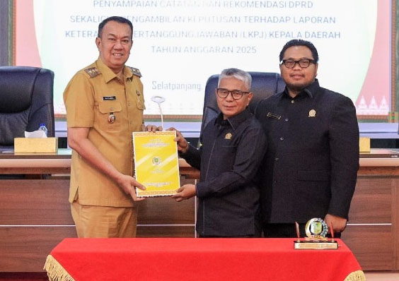 Wabup Muzamil Minta OPD Tindak Lanjuti Rekomendasi DPRD Terkait LKPJ 2025