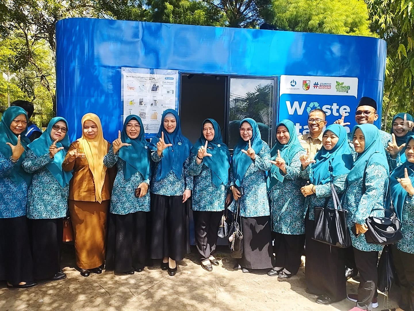 TP PKK Pekanbaru dan Siak Kolaborasi Bahas Pengelolaan Sampah Bernilai Ekonomi