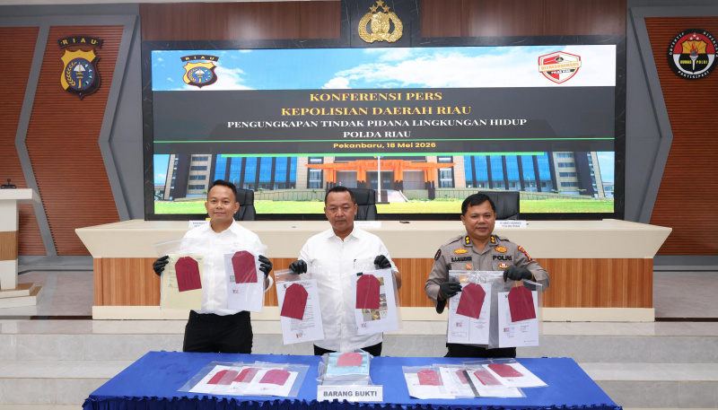 Lahan Hutan Diduga Disulap Jadi Kebun Sawit, Polisi Tetapkan PT MM Tersangka