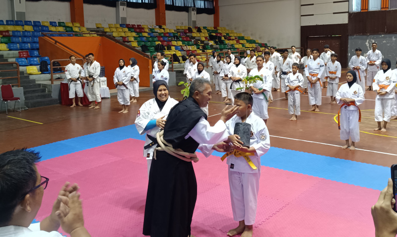 Shorinji Kempo Riau Kolaborasi dengan Green Policing dalam Gashuku dan UKT Perkemi