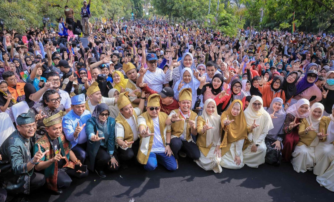 Berkah HUT ke-242 Pekanbaru, Dua Warga Raih Hadiah Umrah di Festival Talam Durian