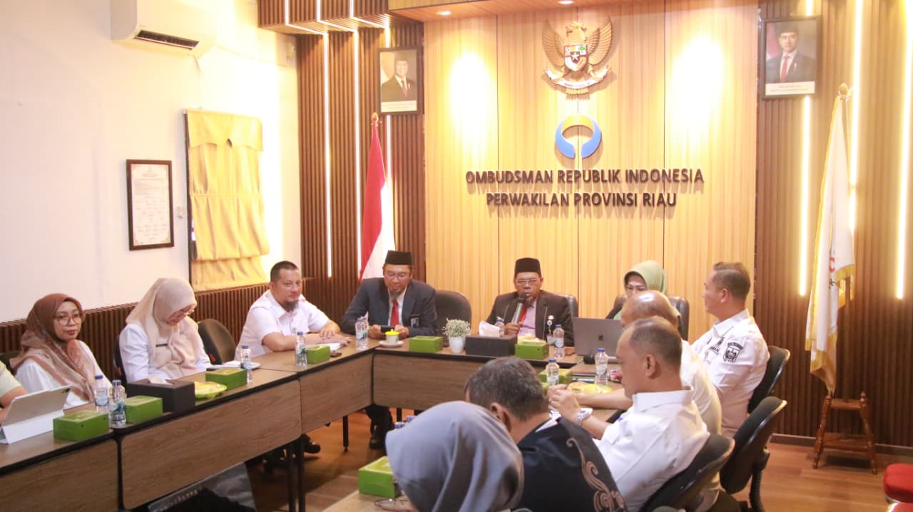 Pemko Pekanbaru Koordinasi dengan Ombudsman dan BPMP Pastikan Pelaksanaan SPMB Berjalan Sesuai Aturan