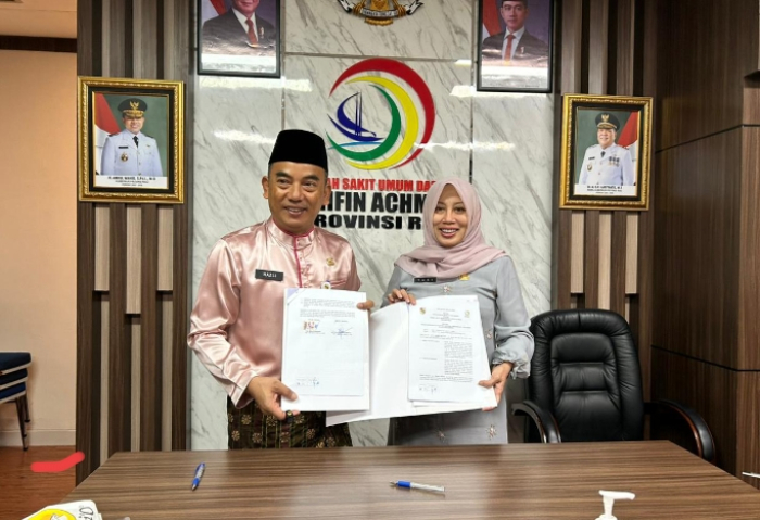 Intervensi Stunting, Dinkes Pekanbaru Jalin MoU dengan RSUD Arifin Ahmad Lewat Pembentukan Poli Khusus