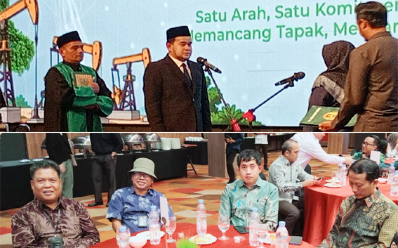 Sekretaris SPR Hariyanto Karim Hadiri Pelantikan Direktur BSP Robi Junipa