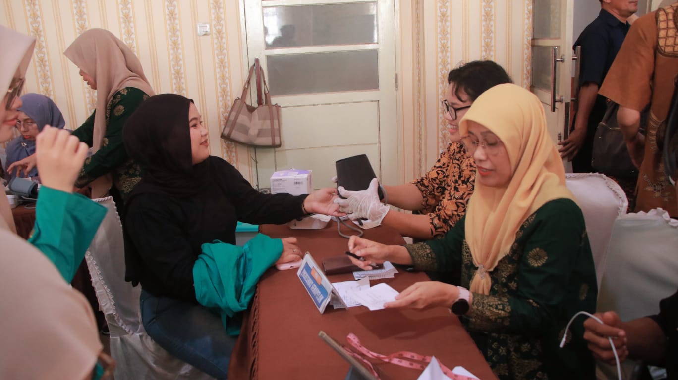 Pemko Pekanbaru Gelar Cek Kesehatan Gratis bagi Civitas Akademika Universitas Hangtuah