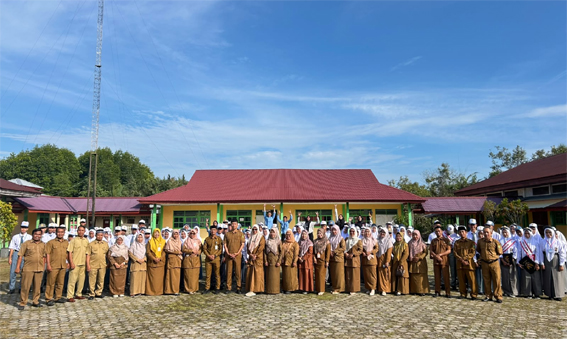 SMAN 1 Merbau Rampungkan MPLS, 108 Siswa Baru Ikuti Pengenalan Lingkungan Sekolah