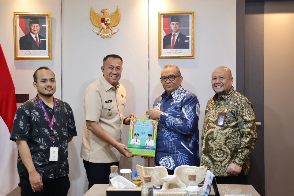 Temui Wamenaker RI, Wabup Muzamil Bahas Peningkatan Mutu BLK dan Tenaga Kerja Meranti
