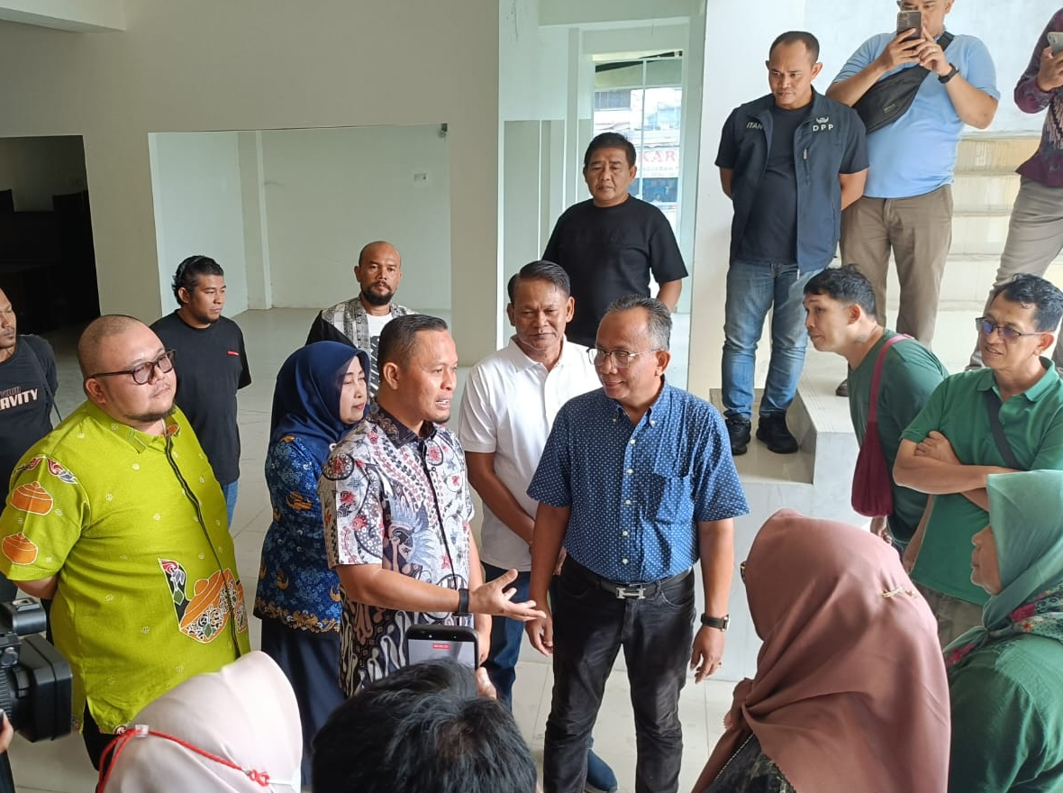 Revitalisasi Pasar Bawah Tak Kunjung Tuntas, Pemko Pekanbaru Ancam Putus Kontrak Pengelola