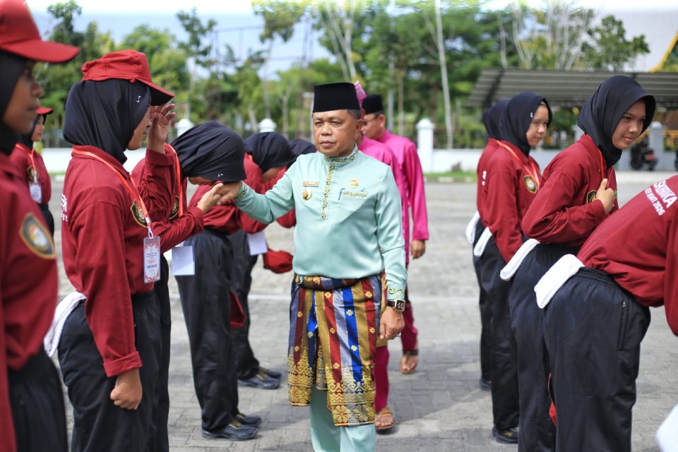 Bupati Buka Diklat Paskibraka, Siapkan 30 Putra-Putri Terbaik Kibarkan Merah Putih