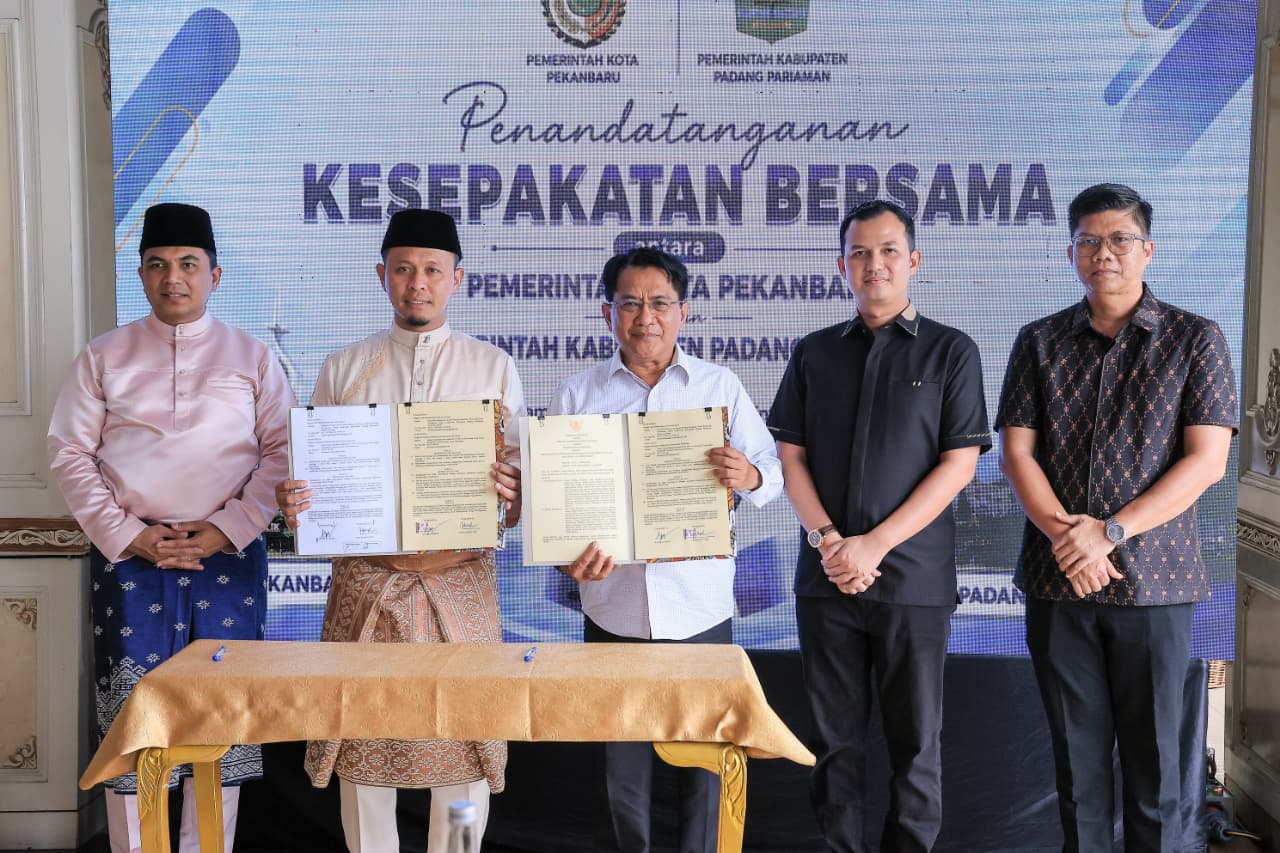 Pekanbaru-Padang Pariaman Perkuat Kerja Sama Strategis Antar daerah