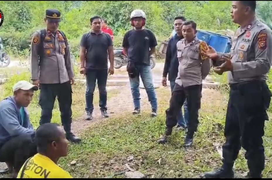 Polsek Merbau, MPA dan Tim Fire PT RAPP Patroli Karhutla, Tak Temukan Titik Api