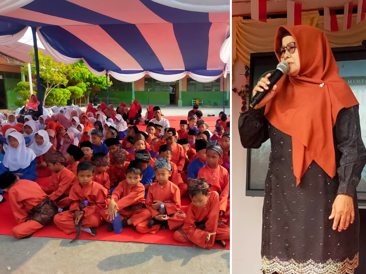 Keluarga Besar SDN 1 Teluk Belitung Peringati Maulid Nabi Muhammad SAW