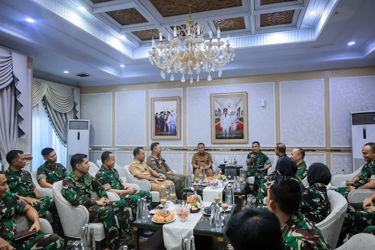 Wako Agung Sambut Pasis Seskoad, Bahas Ketahanan Wilayah dan Stabilitas Pekanbaru