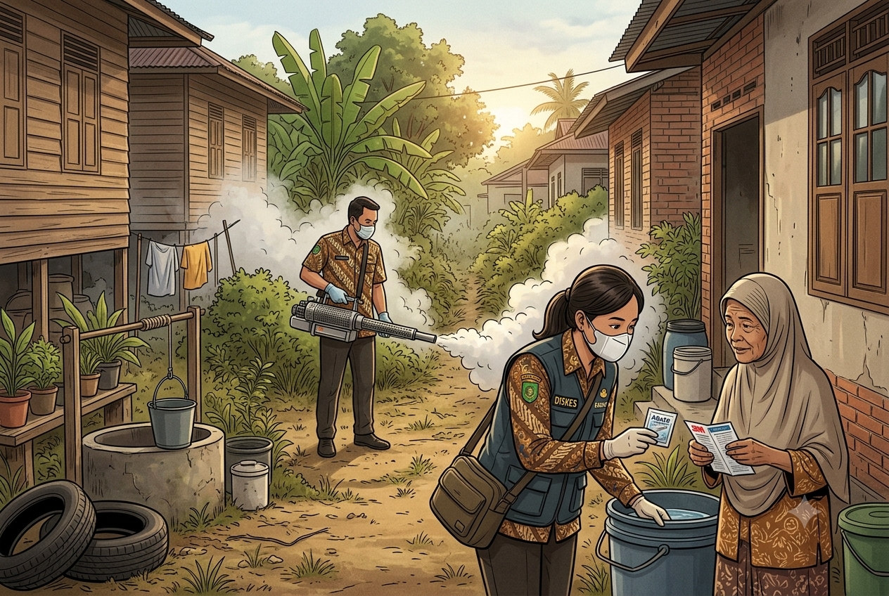 Kasus DBD di Indragiri Hulu Tembus 235 Kasus hingga Agustus 2026
