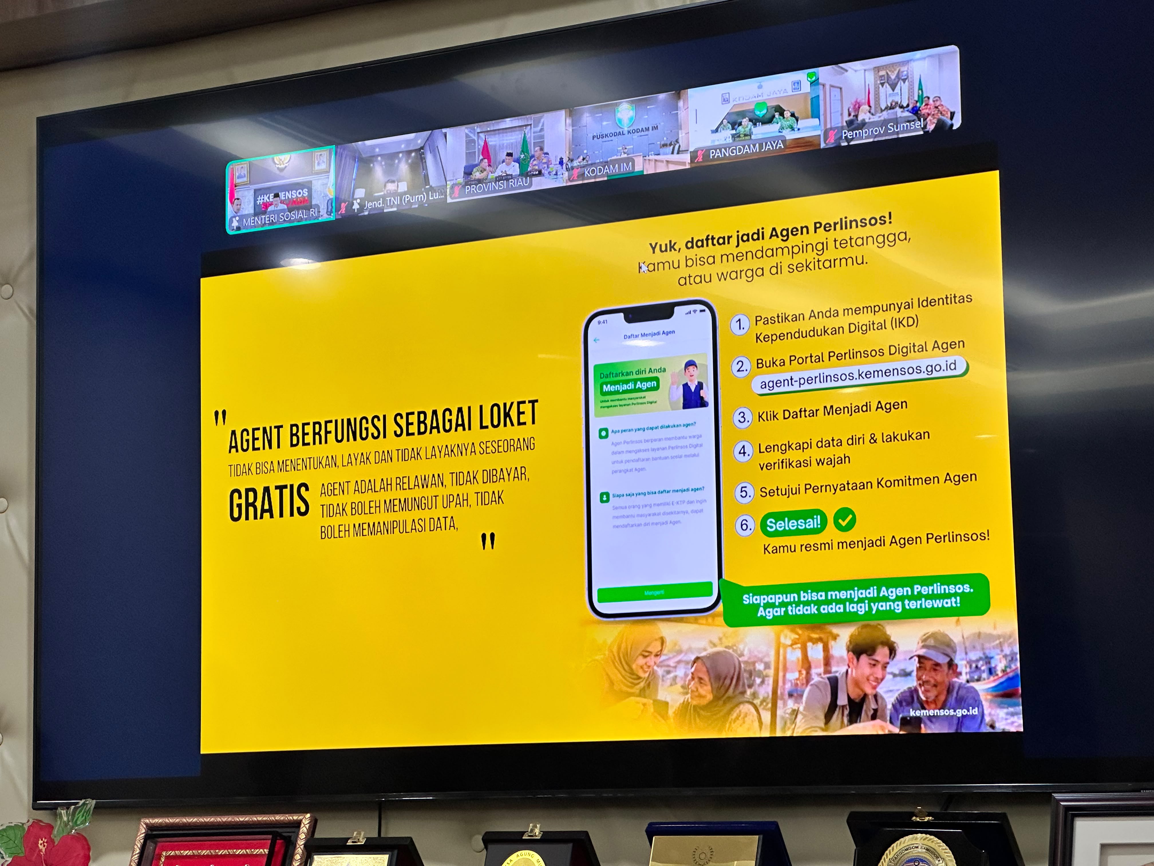 Pendaftaran Agen Perlinsos Dilakukan Secara Online dan Gratis, Begini Caranya