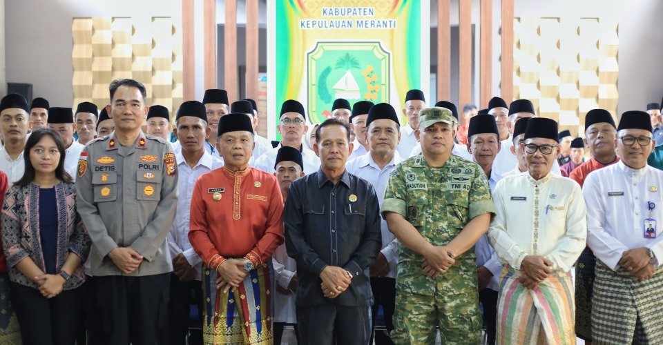 Bupati Asmar Ajak Calon Kades dan Pendukung Jaga Kondusivitas Pilkades Meranti 2026
