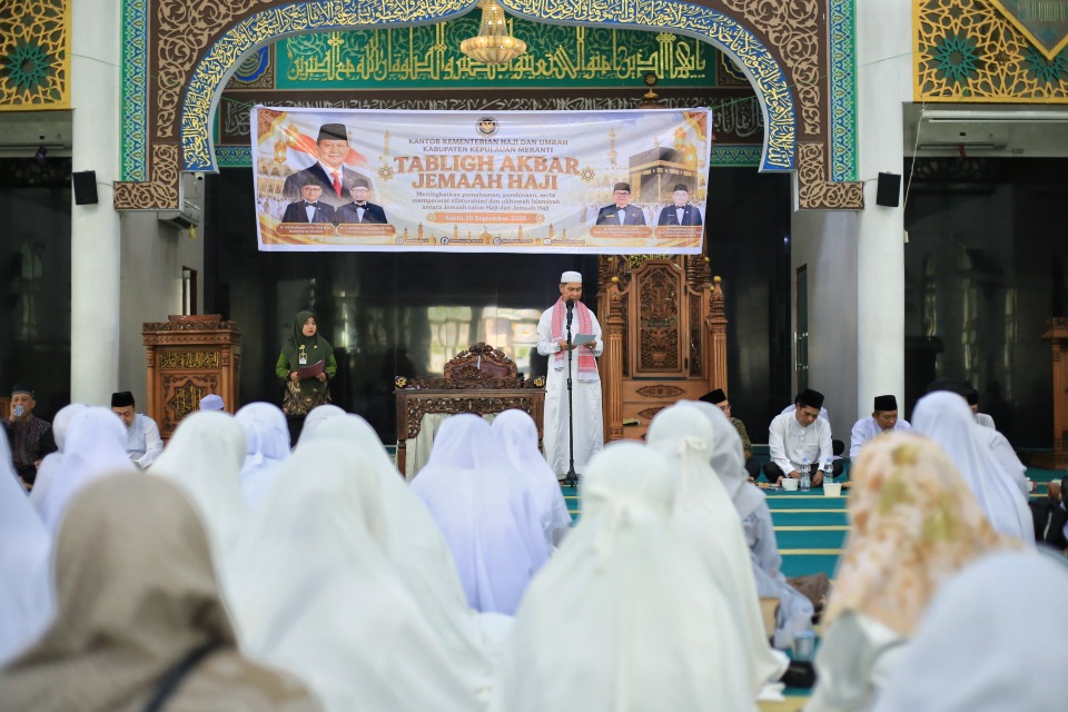 Sekda Meranti Ingatkan Jemaah Haji Pertahankan Semangat Ibadah setelah Pulang