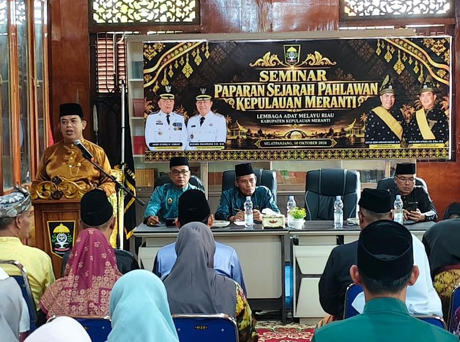 LAMR Meranti Gelar Seminar Sejarah Pahlawan, Perkuat Ingatan Kolektif Perjuangan Daerah