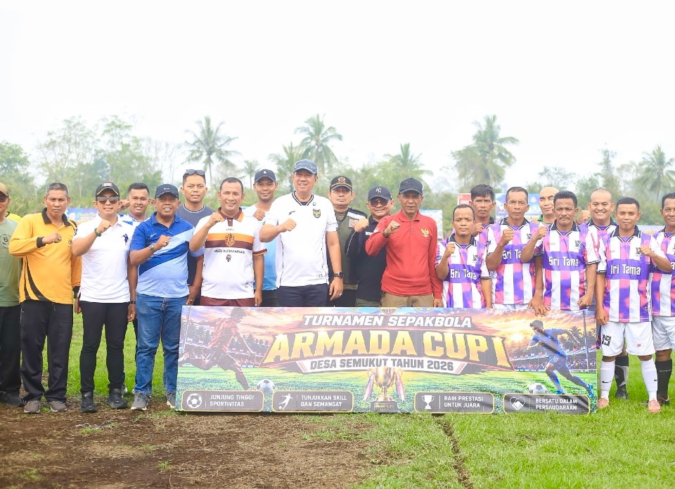 Buka Armada Cup I 2026, Wabup Muzamil Tekankan Sportivitas dan Pembinaan Atlet