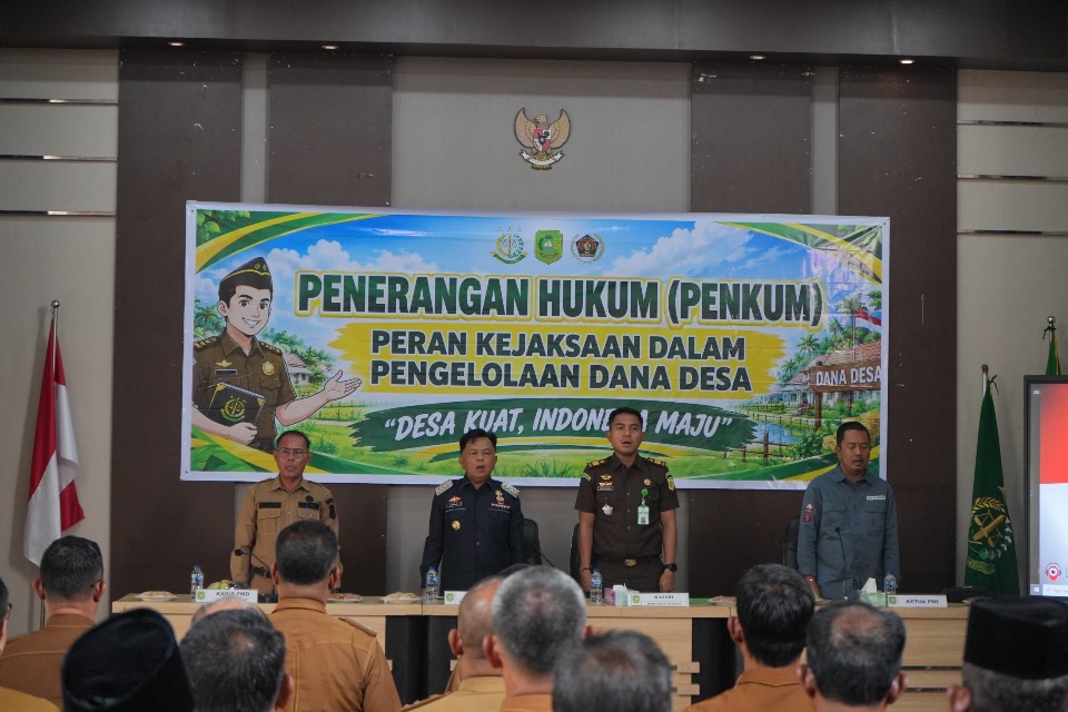 Bupati Asmar Ingatkan Aparatur Desa, Pengelolaan Dana Harus Transparan dan Akuntabel