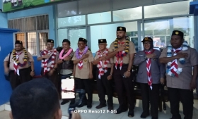 MKKS SMA Kampar Gelar Kemah Besar Pramuka Penegak