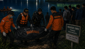 Mahasiswa Unri Tewas Tenggelam Saat Mencari Ikan di Waduk Kampus