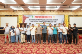 Hidayat Abdurrahman Kembali Pimpin KONI Kepulauan Meranti 2026-2030, Wabup Tekankan Soliditas dan Prestasi