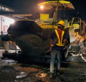 Jalan Merak Kembali Mulus, Warga Marpoyan Damai Apresiasi Perbaikan Pemko Pekanbaru