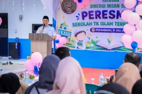 Wawako Pekanbaru Apresiasi TK IT Elrumi yang Gratiskan Pendidikan bagi Anak Kurang Mampu