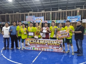 Open Turnamen Futsal Rafa Cup II Ditutup, Percasi Desa Mengkirau Juara