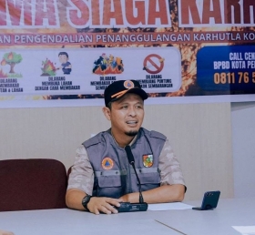 Wali Kota Pekanbaru Pastikan Status Karhutla Turun Menjadi Siaga Darurat