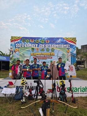 Cuma Turunkan 7 Atlet, Perpani Pelalawan Sabet 10 Medali di Kejurprov Riau
