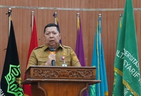 Tiga Guru Besar UIN Suska Dikukuhkan, Pemprov Riau Harap Sumbangsih Pemikiran untuk Daerah
