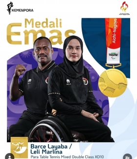 Atlet NPC Riau Sumbang 2 Emas dan 4 Perunggu di Asian Para Games 2026